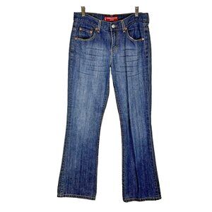 Levis 515 Nouveau Boot Cut Jeans Womens Size 8 Medium Wash Low Rise 5-pocket